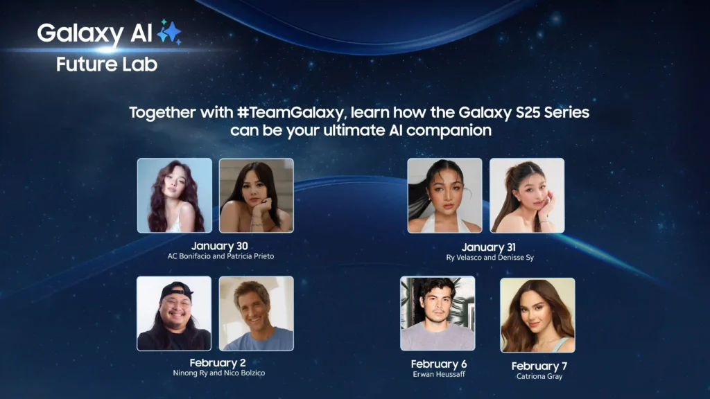 Experience the Samsung Galaxy S25 Series at the Galaxy AI Future Lab
