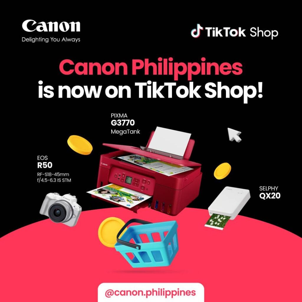 Canon Philippines is now on TikTok Shop!(1)